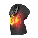 YUANBO Cordless Electric Heated Knee Massager, 3-in-1 Heated Knee Massager with Heat for Knee Elbow Shoulder Wrap with 3 Vibrati