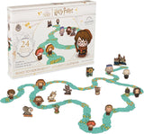 UGEARS Harry Potter Advent Calendar 2025 Road to Hogwarts - 3D Wooden Puzzles for Adults with 16 Figurines, 60 Game Board, 24 Se