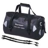 WILD HEART Waterproof Motorcycle Duffel Bag PVC500D With Rope Straps and Inner Pocket 40L 66L 100L for Kayaking, Camping, Boatin