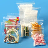 Valchoose Premium 2 X 3 in, Food Grade Safe, Small Poly Zipper Bags Reclosable, Heavy Duty 2Mil Small Baggies Clear, Easy Zip Op