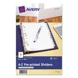 Avery Preprinted 51/2 x 81/2 Mini Divider