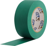 ProTapes Colored Crepe Paper Masking Tape, 60 yds Length x 2 Width, Dark Green (Pack of 24)