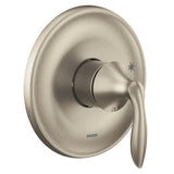 Moen UT2131BN Eva Collection MCORE 2Series 1Handle Shower Trim Kit, Valve Required, Brushed Nickel