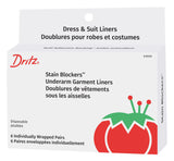 Dritz Dress and Suit Underarm, Stain Blocker, 12 Count, White Garment Liners