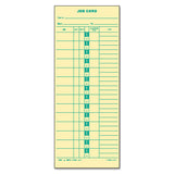 Tops 1258 Time Cards,Used For Accurate Job Costing,500/Bx,3-1/2-Inch X9-Inch