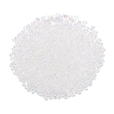 uxcell 2000 Pcs Glass Seed Beads Bulk, 1.5mm Mini Glass Bugle Beads for DIY Earrings, Necklaces, Bracelets, Jewelry Making, Clea
