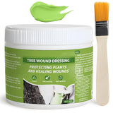 Ganbaro 300g Tree Wound Sealer, Pruning Sealer Tree Wound Dressing With Brush Protection Grafting Wax Grafting Supplies Effectiv