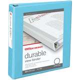OfficeMax Durable View 1.5 Binder, Blue