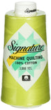 Signature Thread Lime Cotton Qlt 40wt 3000yd Splash, 3000 yd