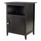 Accent Night Stand, Black
