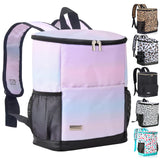 Wolka Cooler Backpack 30 Cans,Portable Backpack Coolers Insulated Leak Proof,Waterproof Soft Sided Cooler Bag for Travel,Beach,C