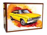 AMT Skill 2 Model Kit 1969 Chevelle SS 396 1/25 Scale Model AMT1519