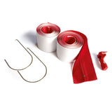 ZipWall HeavyDuty Zipper for Dust Barriers, 2Pack, HDAZ2, 2 Pack, Red