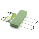 FloraCraft Floral Tombstone Hugger with FloraFoM 2.6 Inch x 12 Inch x 17.3 Inch Green