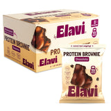 Elavi Protein Brownie, 10g Protein, Non-Dairy, Vegan & Gluten Free, Delicious Guilt-Free Snack | No Artificial Flavors, No Added