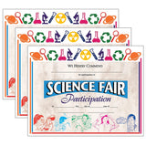 Flipside HVA5723 Hayes Certificates Science Fair44; 8.5 x 11 in. 30 Per Pack Pack of 3