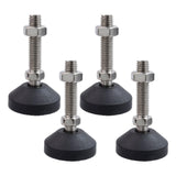 T Tulead Furniture Glide Swivel Leveling Mount Heavy Duty 2 Dia Metal Adjustable Feet M121.75mm Thread Machine Lathe Leveler Pac