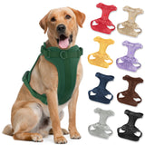 No Pull Lightweight Dog Harness: Adjustable Durable Breathable Mesh Pet Vest Harness with Soft & Comfortable Cushion, for Small 