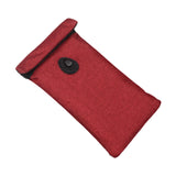 Ujeavette Faraday Bag Multiuse Signal Blocking Bag For Security Credit Card Phone Red