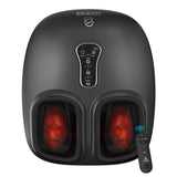 COMFIER 2024 Upgrade Shiatsu Foot Massager with Remote Control, Pause Function, Heat, Compression, Vibration for Neuropathy, Pla