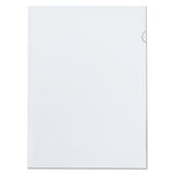 Pendaflex Color Jacs Transparent File Jackets, Letter Size, Poly, Clear, 50 per Box (61504EE)