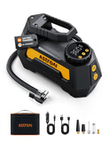 AstroAI H2 Pro Tire Inflator Portable Air Compressor Fully Upgraded Cordless Tire Inflator with DC 12V/Battery Dual Power Suppli