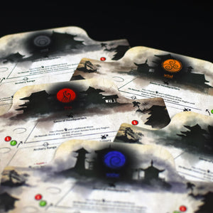 Archona Games: Small Samurai Empires: Rise Of Tokugawa - Expansion Board Game, Area Control Game In Feudal Japan, Ages 13+, 1-5
