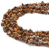 PLTbeads Gemstone Chips Natural Yellow Tiger Eye 3-5mm Healing Crystals Waist Bracelets Necklace Kit Irregular Stone DIY Crafts 