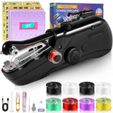Handheld Sewing Machine for Beginners & Adults - Mini Portable Hand Sewing Stitching Machine, Electric Cordless Small Sewing Mac