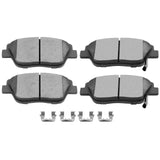 Ceramic Brake Pads Kits,SCITOO 4pcs Front Brakes Pads Set fit for 2009-2015 for Hyundai Sonata,2011-2016 for Kia Optima