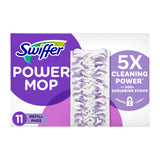 Swiffer PowerMop MultiSurface Mopping Pad Refills for Floor Cleaning, 11 Count
