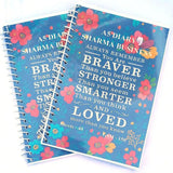 Sukechi A5 Spiral Diary Twin Pack 150 Gsm Thick Unruled Paper | 80 Pages Each | Premium Light Yellow Notebooks For Writing, Dr