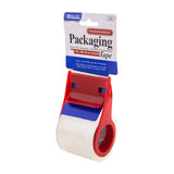 BAZIC 1.88 X 800 Clear Packing Tape w/Dispenser