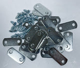 20 Pack Flat (0/0) Canvas Offset with 40 pcs 6 X 3/8 Pan-Head Screws Included
