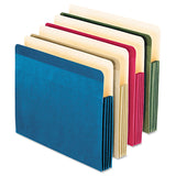 Pendaflex 90164 Recycled Paper Color File Pocket, Letter, 4 Colors, 4/Pack