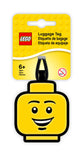 Lego Minifigures Bag Tag - Boy Face (51167), Silicone, Bag Charm, Backpack tag, Yellow