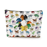 LONGXIN Wings Dragon Darkstalker Cosmetic Make up Bag Wing Dragons Inspired Gift Dragon Tribes Gifts Wings Bookish Merch Makeup 