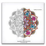 Hobby Essential DIY Mandala Colouring Book for Grownups, 48 Designs, OffWhite Sheets, 28x29 cm Size