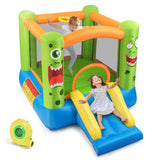 BOUNTECH Inflatable Bounce House, Bouncy House for Kids Indoor Outdoor Party with Jumping Area, Including Blower, Oxford Carry B