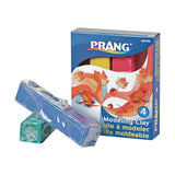 Prang Modeling Clay Set, 4 Colored Clay Blocks Per Set, 0.25 Pounds Each, Red, Yellow, Green And Blue (00740)