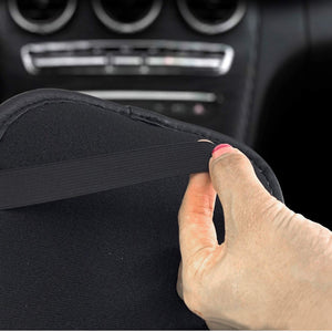 FUNOJOY Car Armrest Cover Pink Car Accessories for Women Rhinestone Diamond Bling Car Accessories Interior Car Decor Birthday, f