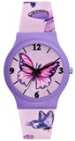 Acnos Kid'S Happy Colorful Water-Resistant Durable Watch For Girls Kids Girl With Fun Designs Adjustable Strap Positive Messages