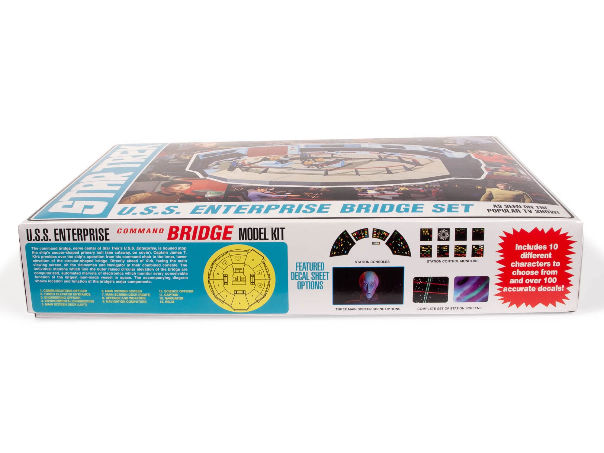 Amt Star Trek U.S.S. Enterprise Bridge 1:32 Scale Model Kit