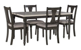Willow Grey 5 Piece Set