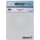 Craftwell EBBPB2P USA 2Pack B Platform for Die Cutting Machine White
