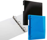 Filexec Products Ring Binder 1.5Inch D Ring, Translucent, Pack of 6 (504716223)