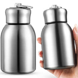 Mifoci 2 Pcs 10oz Mini Water Bottles Stainless Steel Slim Insulated Thermal for Hot Cold Drink Thermal Small Vacuum Portable Wat