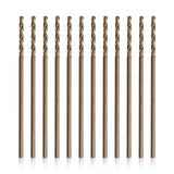 Drill America - GLBCOX121/4P12 1/4 x 12 Cobalt Aircraft Extension Drill Bit (Pack of 12), GLBCO Series