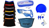 Tempest Men Swimming Kit With 1 Swimming Shorts | Costume | Trunk Swimming 1 Anti Fog Swimming Goggles 1 Silicone Swimming Cap 1