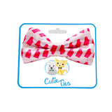 Cutie Ties Dog Bow Tie Ice Pops - 2 X 4 Premium Quality Bow Ties For Dogs - Fancy Dog Tie With Slip Over Elastic Bands - Cute Do